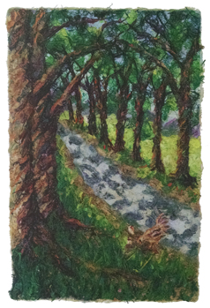 view thrugh tree tunnel